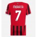 AC Milan Alvaro Morata #7 Hjemmedrakt Dame 2024-25 Korte ermer